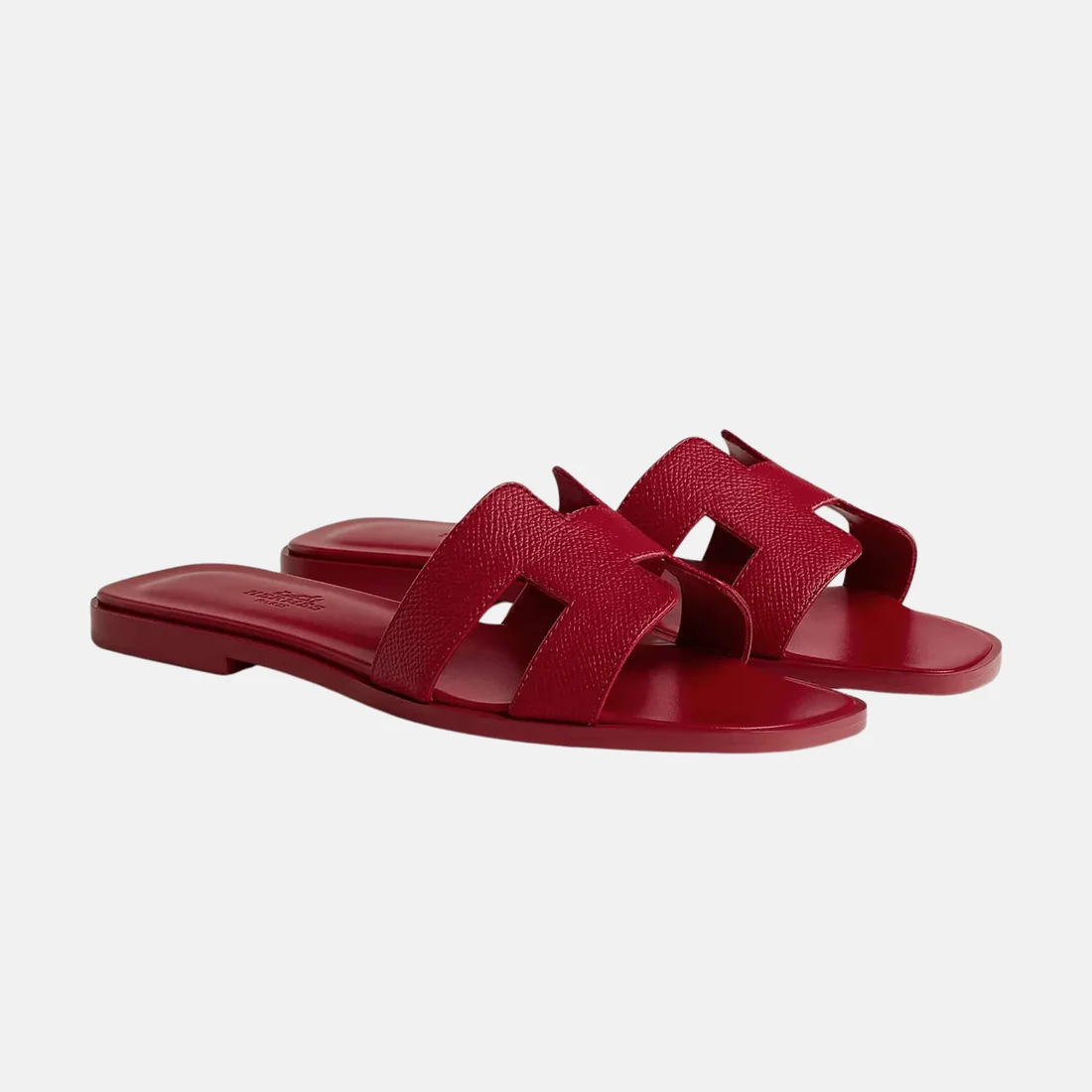 hermes-oran-sandals-epsom-calfskin-roseframboise-front